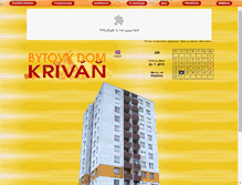Tablet Screenshot of krivan.imafex.sk